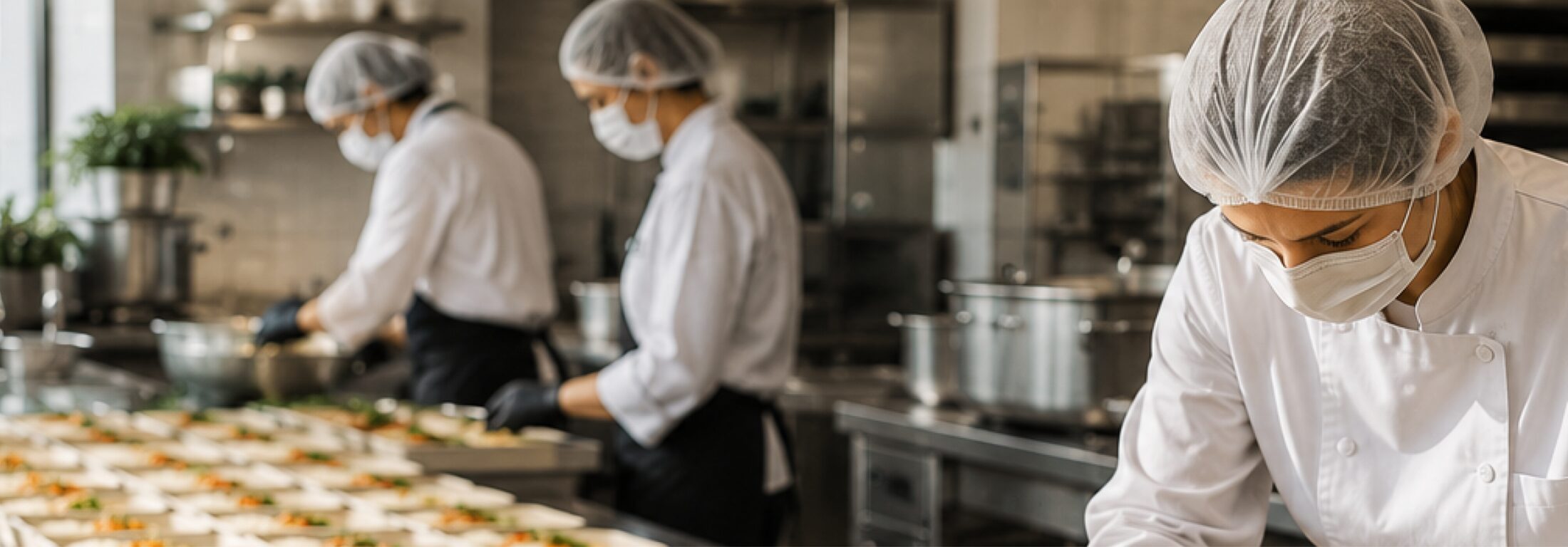 Control de calidad en la cocina industrial de Harols